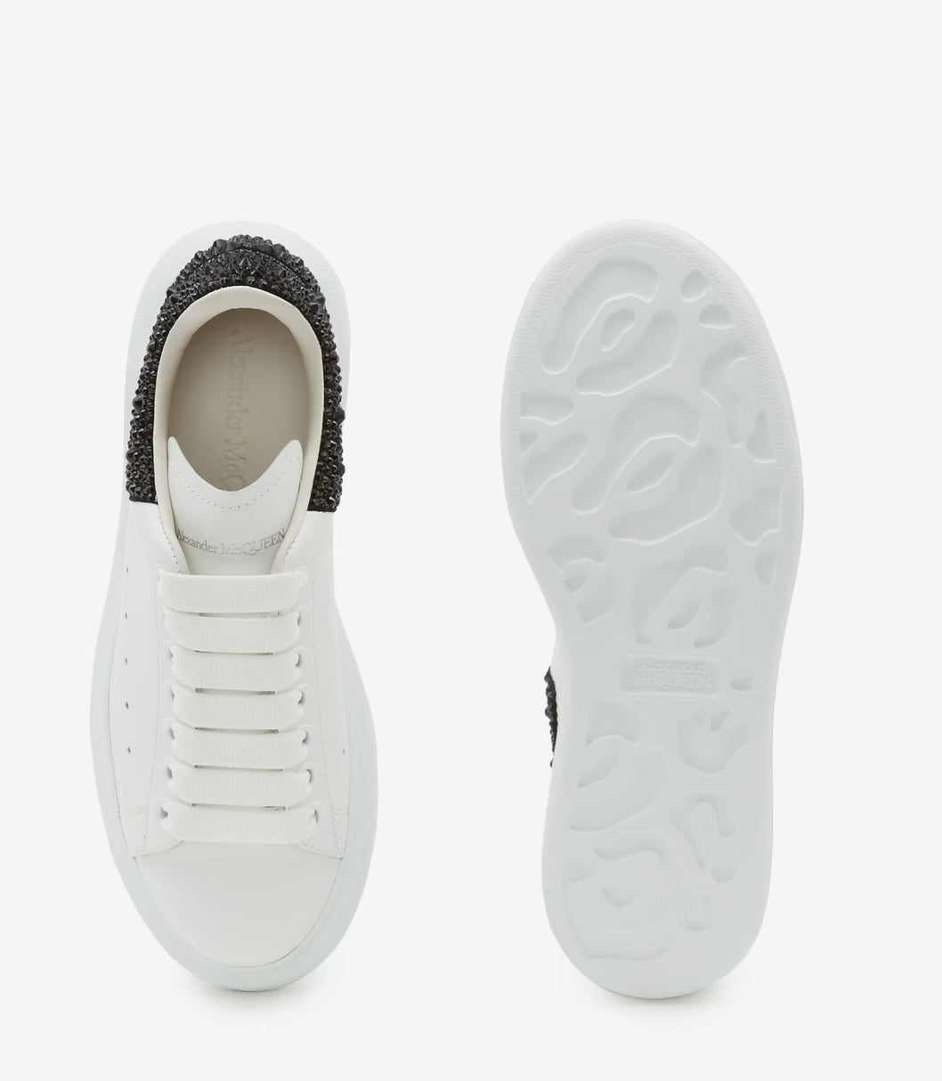 Alexander McQueen black crystal