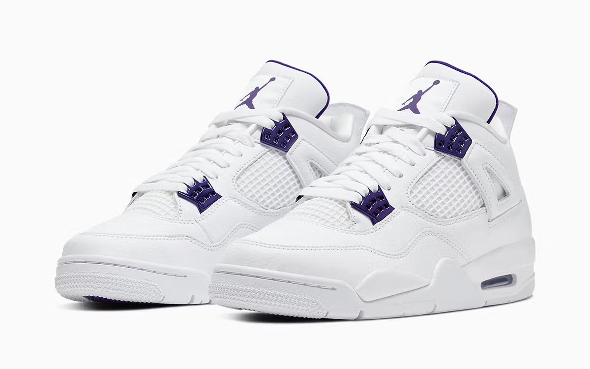 Air Jordan 4 Retro Metallic Purple